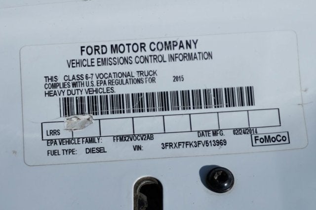 2015 Ford F-750SD XL