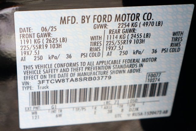 2025 Ford Maverick Lobo Standard
