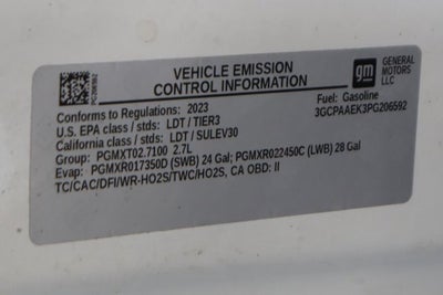 2023 Chevrolet Silverado 1500 WT