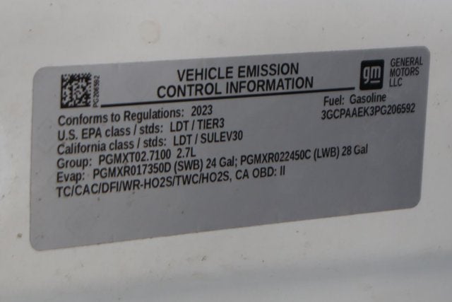 2023 Chevrolet Silverado 1500 WT