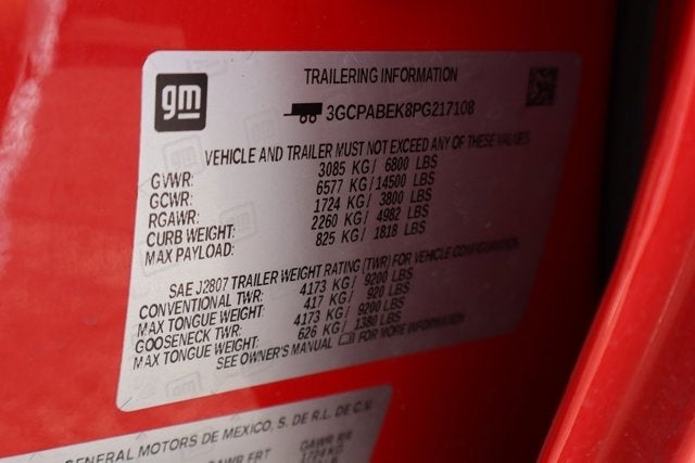 2023 Chevrolet Silverado 1500 Custom