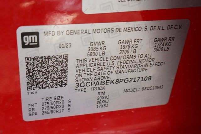 2023 Chevrolet Silverado 1500 Custom