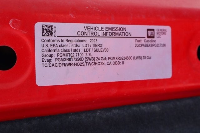 2023 Chevrolet Silverado 1500 Custom