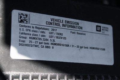 2017 Chevrolet Silverado 1500 LT