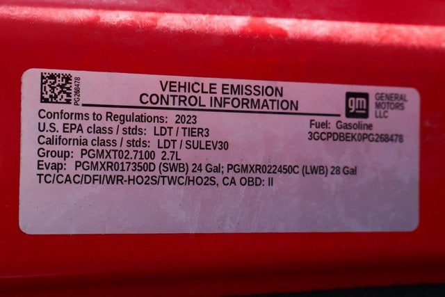 2023 Chevrolet Silverado 1500 Custom