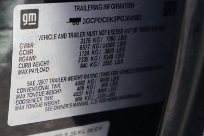 2023 Chevrolet Silverado 1500 Custom Trail Boss