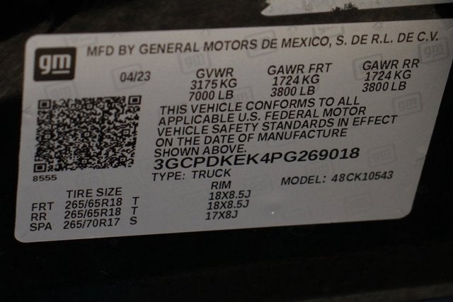 2023 Chevrolet Silverado 1500 LT