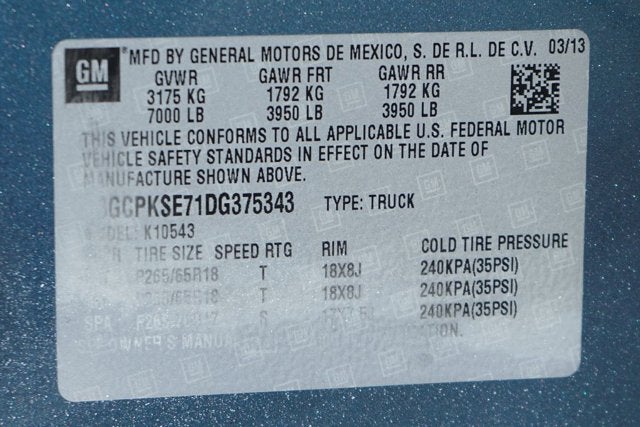 2013 Chevrolet Silverado 1500 LT