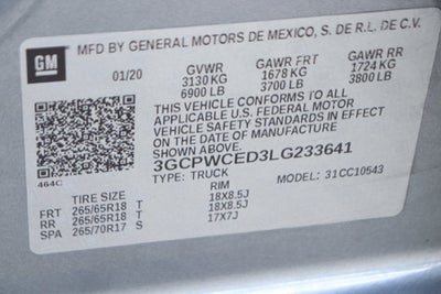 2020 Chevrolet Silverado 1500 LT