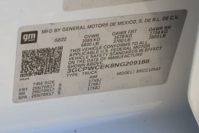 2022 Chevrolet Silverado 1500 LTD LT