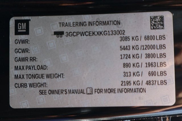 2019 Chevrolet Silverado 1500 LT