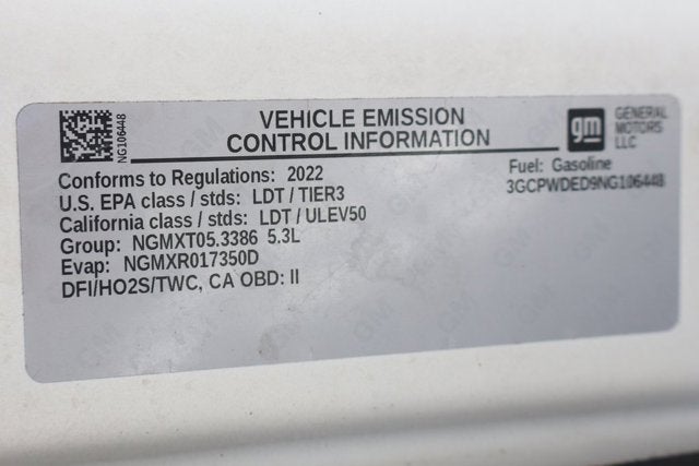 2022 Chevrolet Silverado 1500 LTD RST