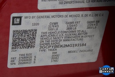 2021 Chevrolet Silverado 1500 Custom