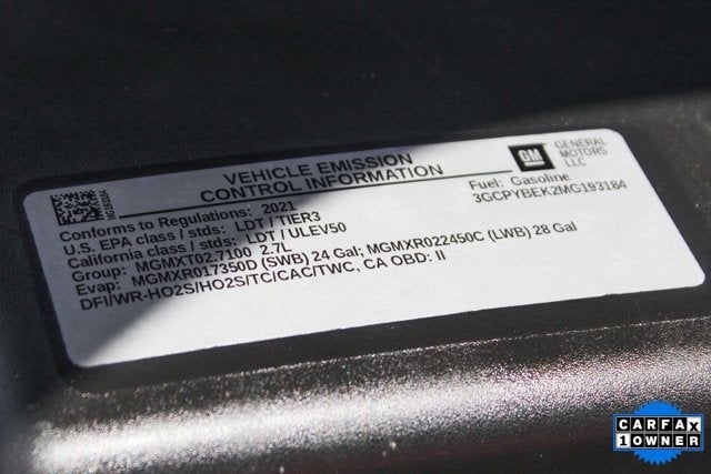 2021 Chevrolet Silverado 1500 Custom