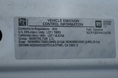 2022 Chevrolet Silverado 1500 LTD LT