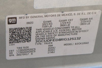 2024 Chevrolet Silverado 1500 LT Trail Boss