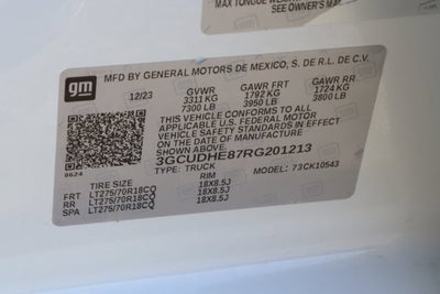 2024 Chevrolet Silverado 1500 ZR2