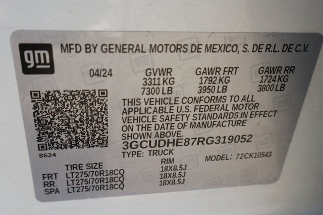 2024 Chevrolet Silverado 1500 ZR2