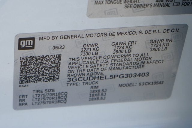 2023 Chevrolet Silverado 1500 ZR2