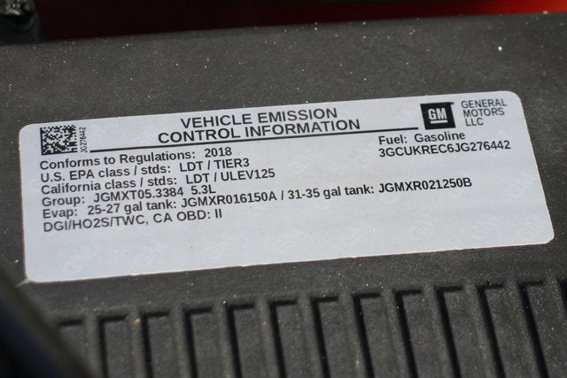 2018 Chevrolet Silverado 1500 LT