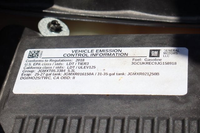 2018 Chevrolet Silverado 1500 LT