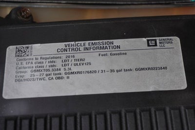 2016 Chevrolet Silverado 1500 LTZ