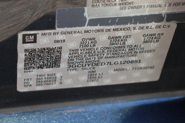 2020 Chevrolet Silverado 1500 LT