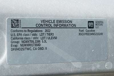 2022 Chevrolet Silverado 1500 LTD RST