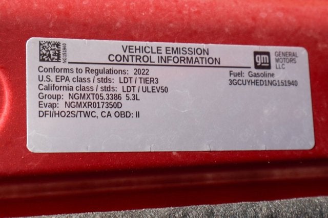 2022 Chevrolet Silverado 1500 LTD High Country