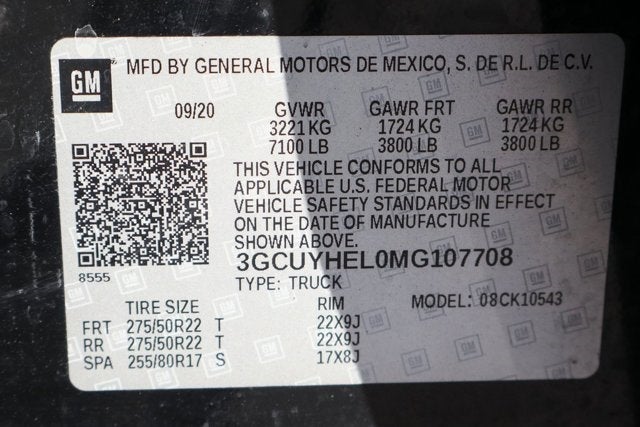 2021 Chevrolet Silverado 1500 High Country