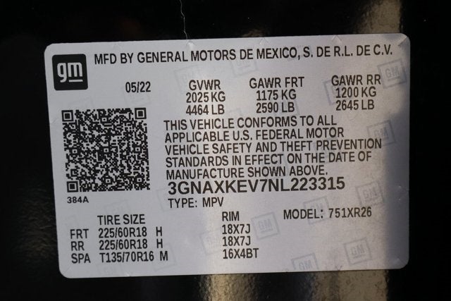 2022 Chevrolet Equinox LT