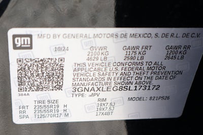 2025 Chevrolet Equinox RS