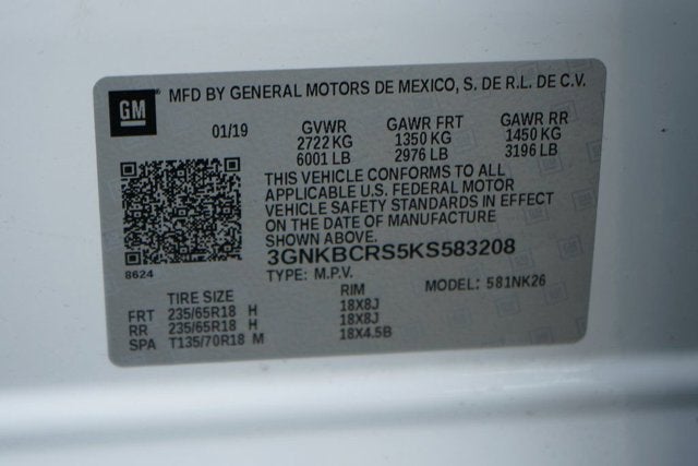 2019 Chevrolet Blazer Base