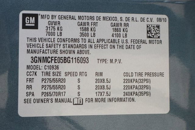 2011 Chevrolet Avalanche 1500 LT