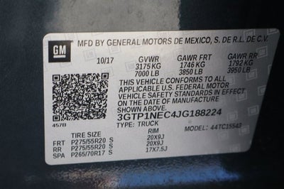 2018 GMC Sierra 1500 SLT