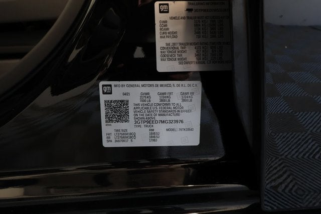 2021 GMC Sierra 1500 AT4