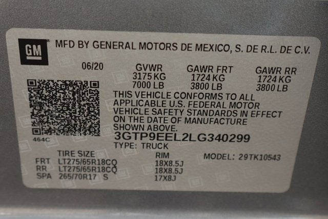 2020 GMC Sierra 1500 AT4