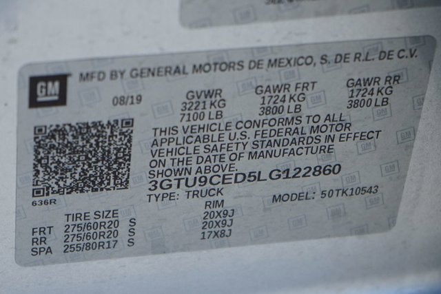 2020 GMC Sierra 1500 Elevation