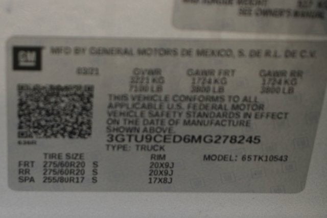 2021 GMC Sierra 1500 Elevation