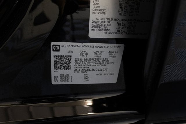 2022 GMC Sierra 1500 Limited Elevation