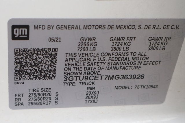 2021 GMC Sierra 1500 Elevation