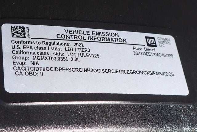 2021 GMC Sierra 1500 AT4