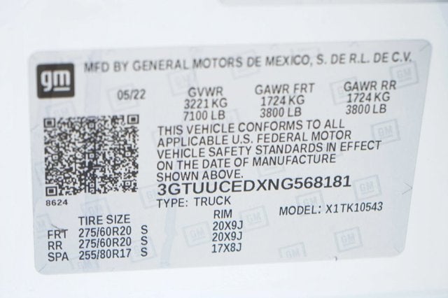 2022 GMC Sierra 1500 Elevation