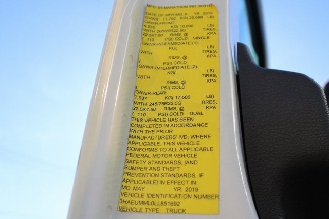 2020 International MV Base