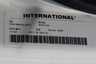 2022 International MV607 Base