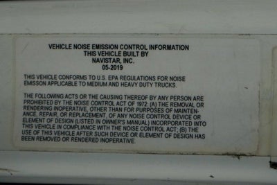 2020 International MV 607