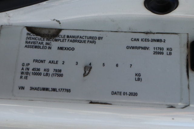 2021 International MV607 Base