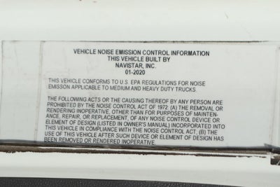 2021 International MV607 Base