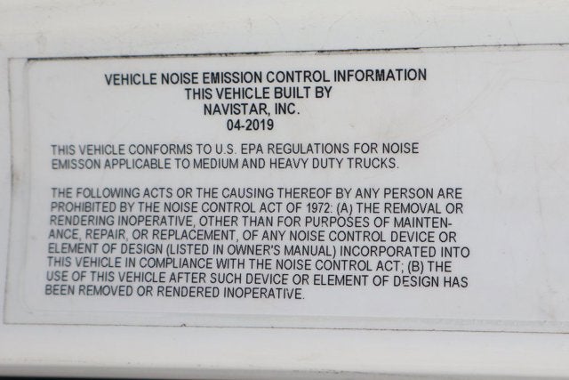 2020 International 607 MV-Series