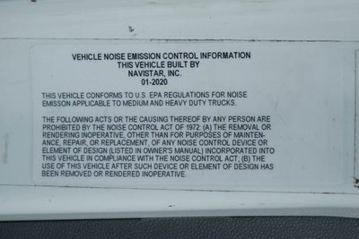 2021 International MV607 Base